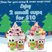 Sweet Frog Premium Frozen Yogurt food