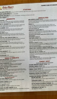 Ruby Slipper Cafe menu