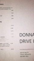 Donna's Drive In inside