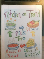 Kitchen On Trent menu