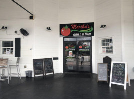 Martha's Grill And inside