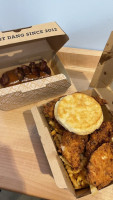 Rise Southern Biscuits Righteous Chicken inside