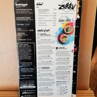 Zukku Sushi food