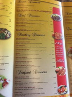 Princess Grill Of Commerce menu