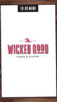 Wicked Good Pizza Plates menu