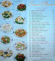 China King menu