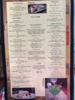 Los Agaves menu