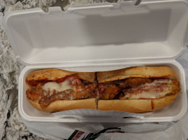 Georges Pizza Subs food