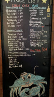 Blue Crab Tavern menu