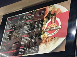 In Out Shawarma food