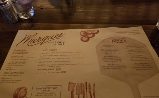 Marquee Pizzeria food