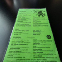 Green Lantern Pub menu