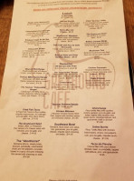 The Greyhound Cafe menu