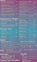 Miami Breeze menu