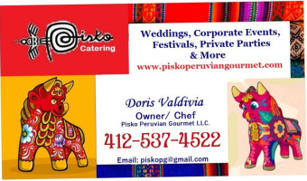 Pisko Peruvian Gourmet Catering And Delivery food