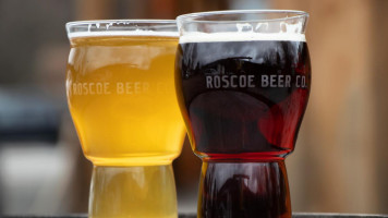 Roscoe Beer Company food