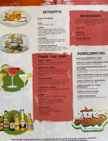 Tres Amigos menu