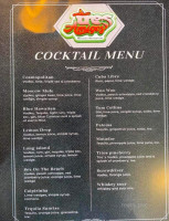 Tres Amigos menu