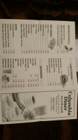 Columbia Diner Philadelphia menu