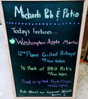 Michael's Pub And Patio menu