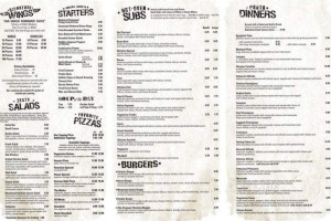 Original Christo's Restaurants menu