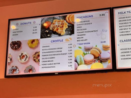 Donutchew menu