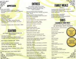 Jj's Mama's Soulfood More Llc menu