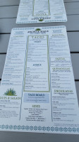 Ancho Agave menu