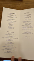 The Alden menu