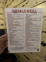 Shoals Saloon And Grille menu