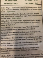 Calahan's Pub Grub menu