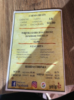Carnitas El Pareja 2 menu
