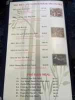 Pho Nb menu