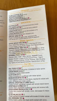 The Madras Cafe menu