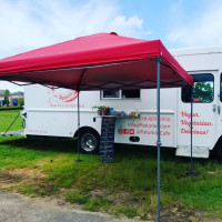 Patunia's Food Truck Vegan/vegetarian Food Truck outside