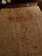 Neisha Thai Cuisine menu