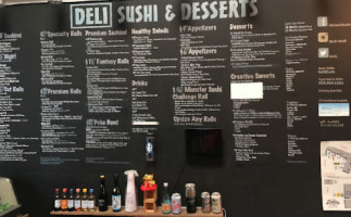 Deli Sushi Desserts food