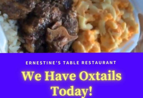 Ernestine's Table food
