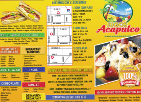 Jugos Acapulco food