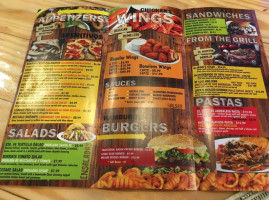 Wings And Burgers food