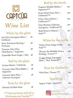 Capicua Latin Cuisine menu
