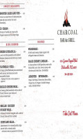 Charcoal And Grill menu