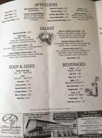 Blue Collar Cafe menu