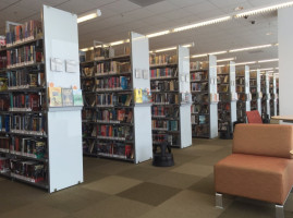 The Library Café inside