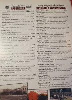 Double R Saloon menu