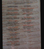 Marty's Grill menu