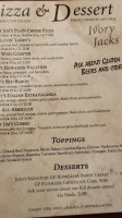 Ivory Jack's menu