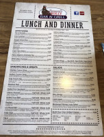 Seward's Folly Grill menu