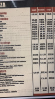 Milano's Pizzeria menu