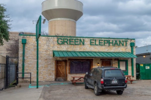 The Green Elephant outside
